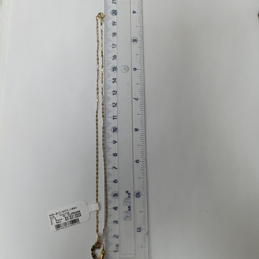 CADENA, DIJE ORO 10 K 1.8 GRMS (SEMINUEVO)