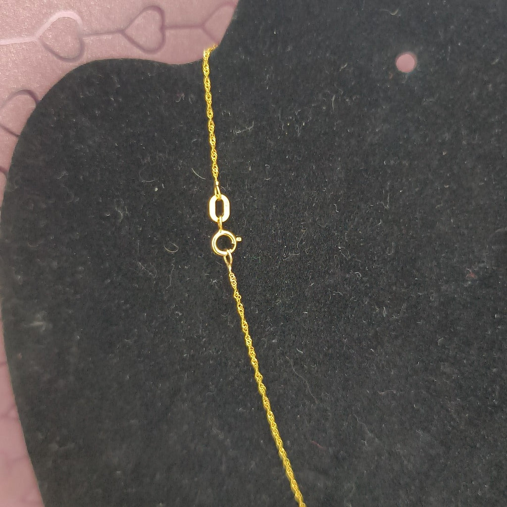 GARGANTILLA ORO 14 K 1,20 GRMS (SEMINUEVO)