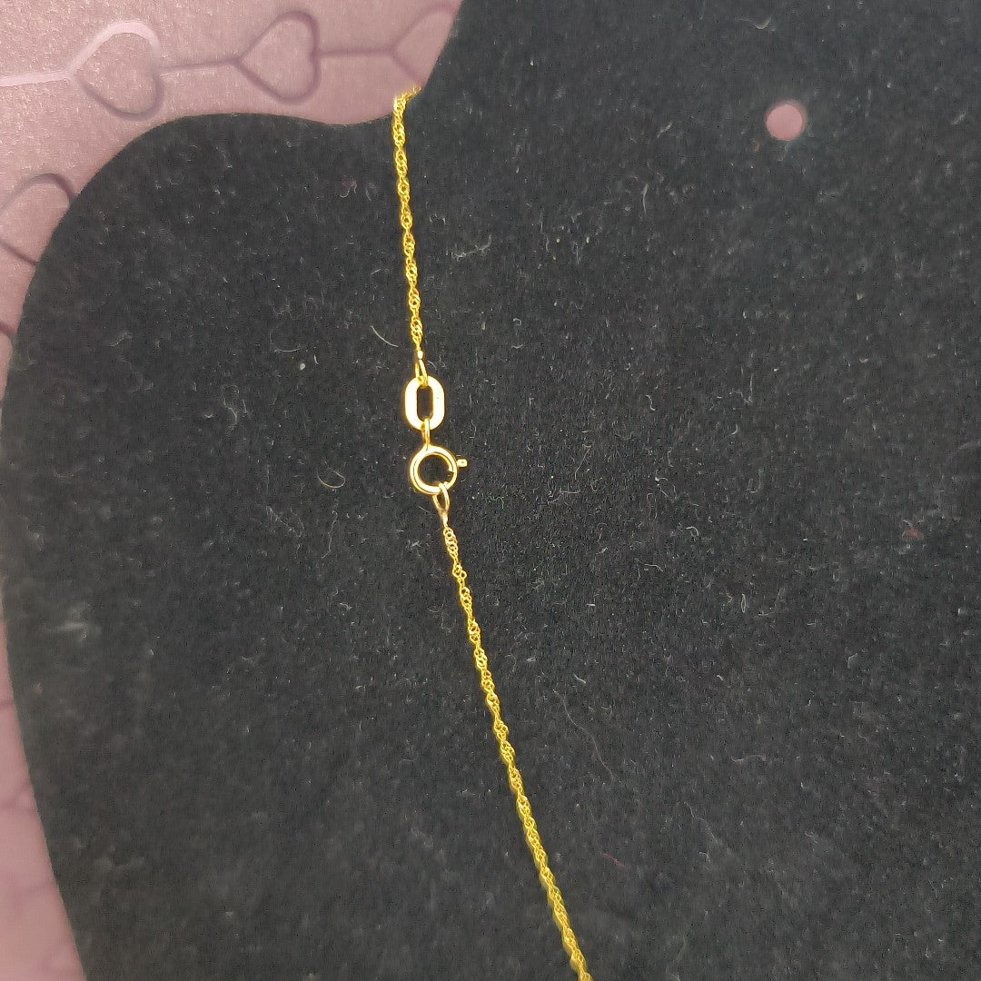 GARGANTILLA ORO 14 K 1,20 GRMS (SEMINUEVO)