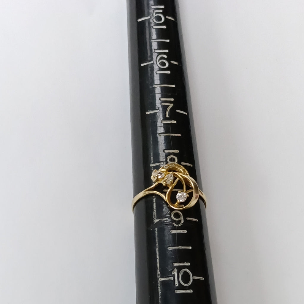 ANILLO ORO 14 K 1,50 GRMS (SEMINUEVO)