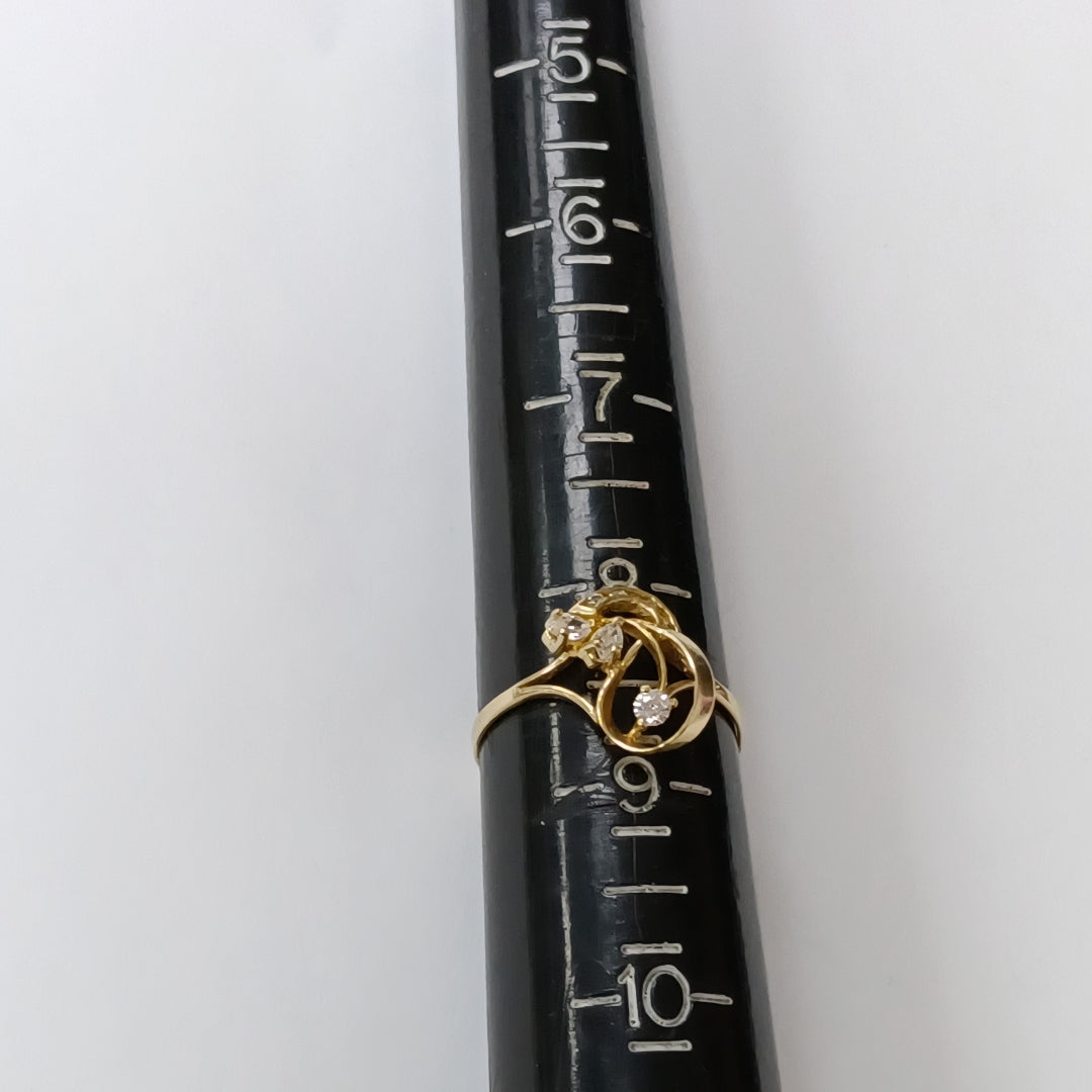 ANILLO ORO 14 K 1,50 GRMS (SEMINUEVO)