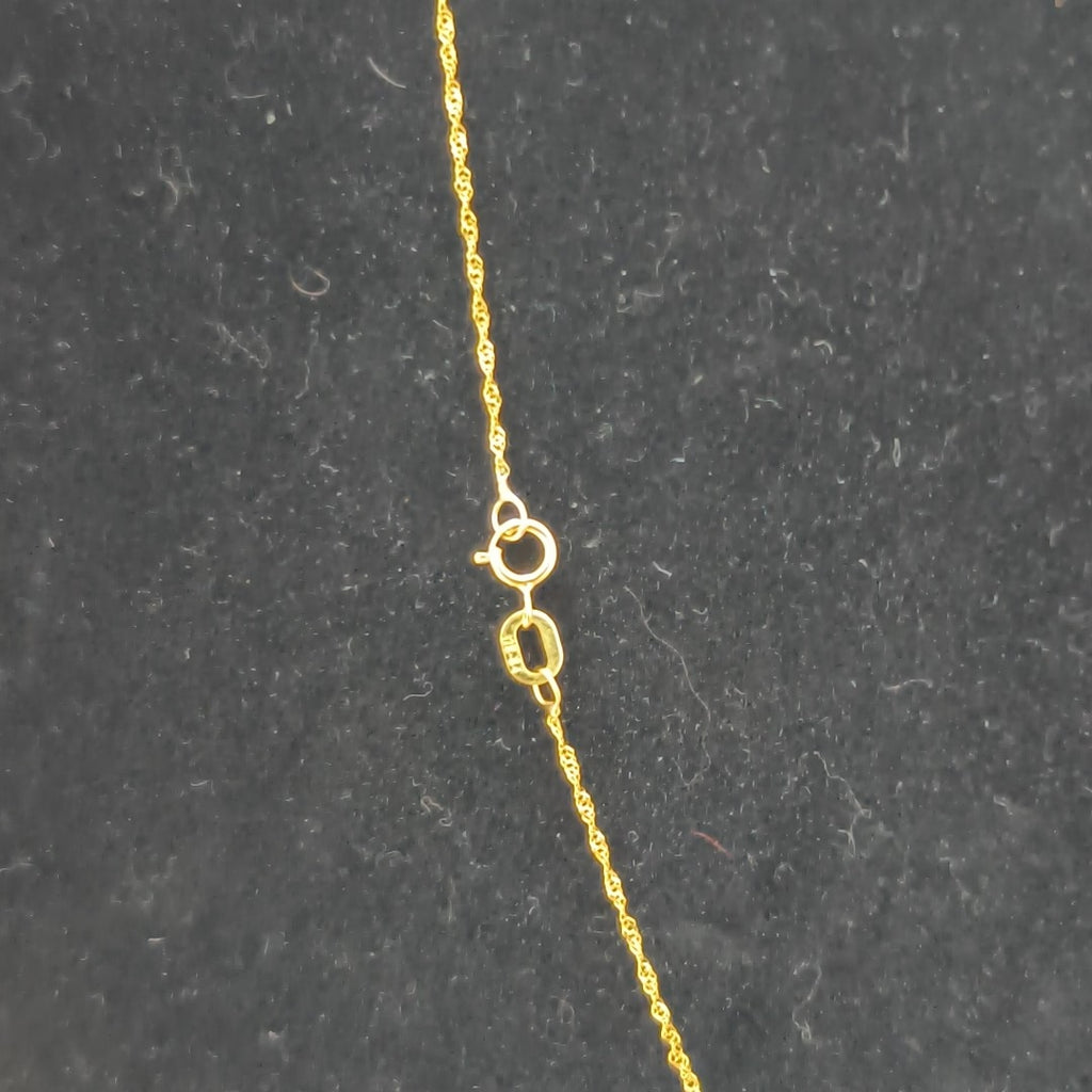 GARGANTILLA ORO 14 K 1,00 GRMS (SEMINUEVO)
