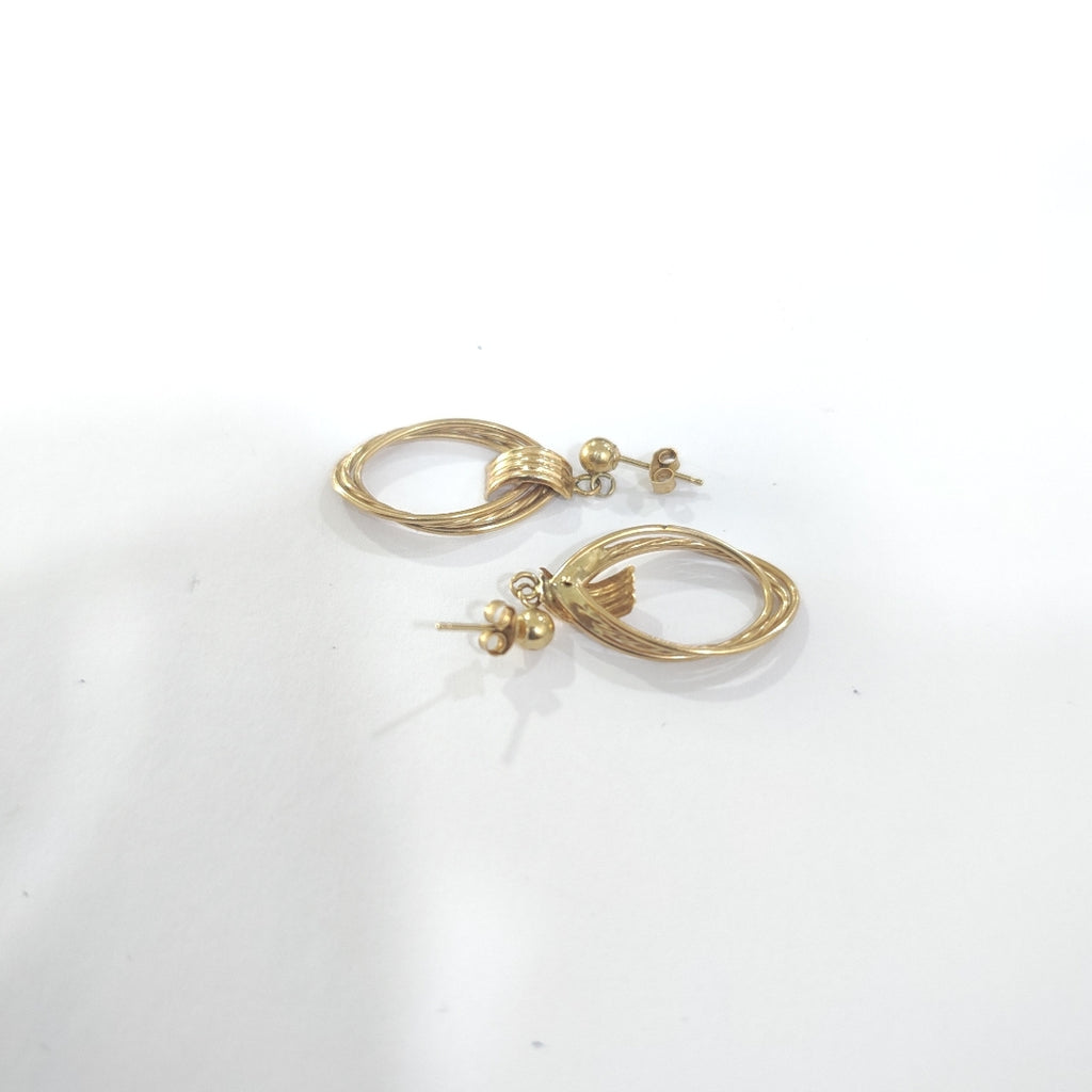 BROQUELES PAR ORO 14 K 2 GRMS (SEMINUEVO)
