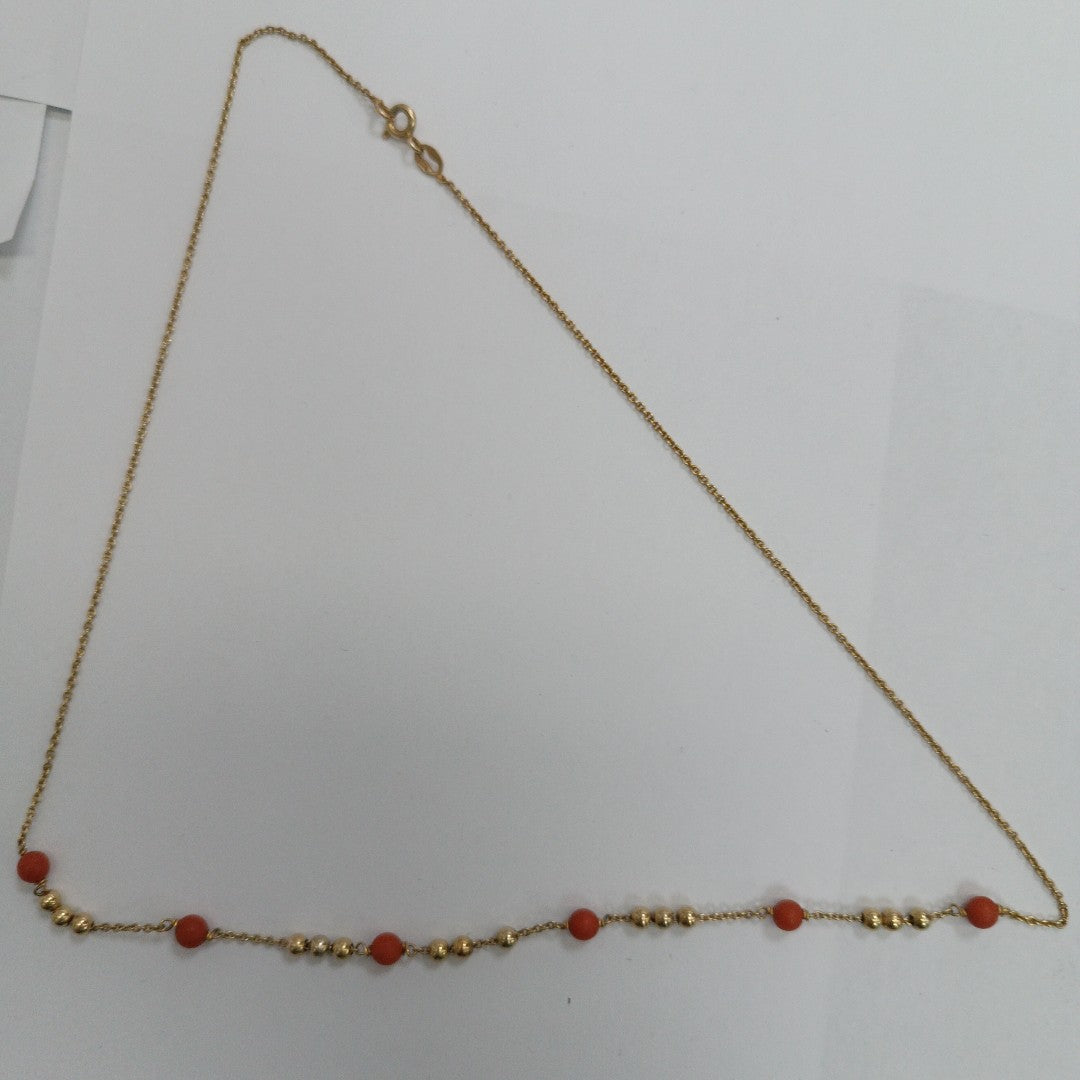 CADENA ORO 14 K 4,00 GRMS (SEMINUEVO)