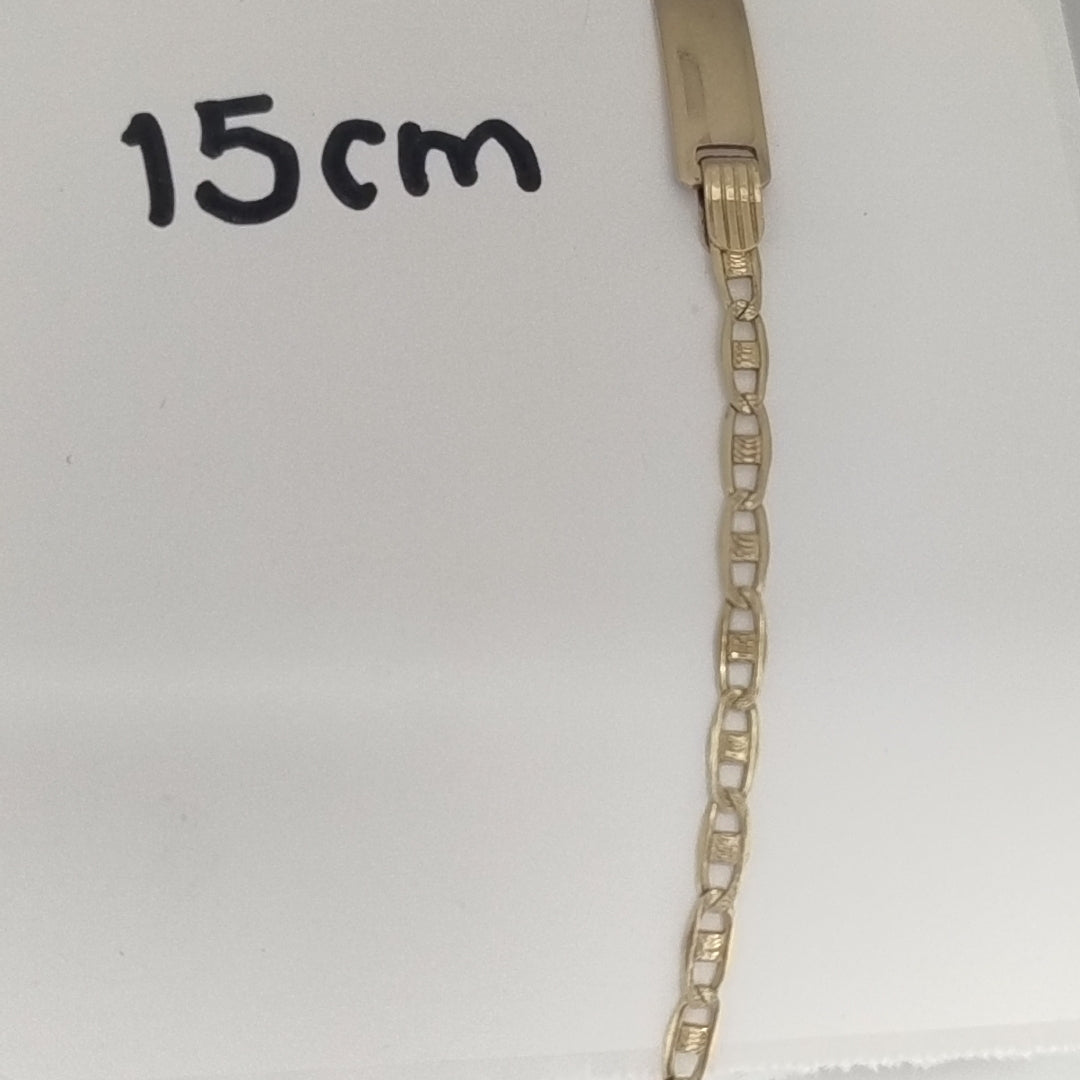 ESCLAVA ORO 14 K 2.9 GRMS (SEMINUEVO)