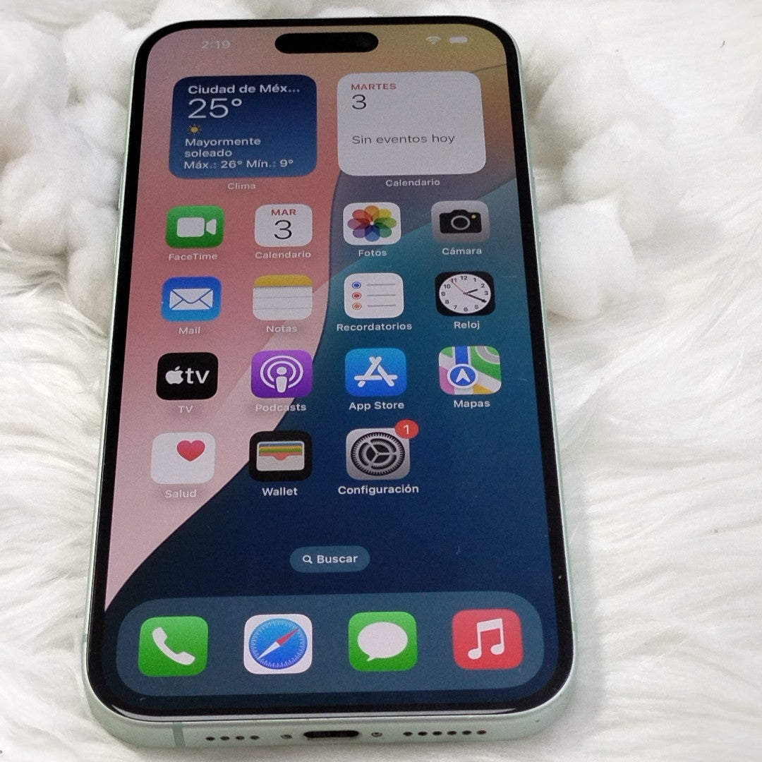 CELULAR APPLE IPHONE 15 PLUS A3093 (2023) 128 GB 6 GB RAM (SEMINUEVO)