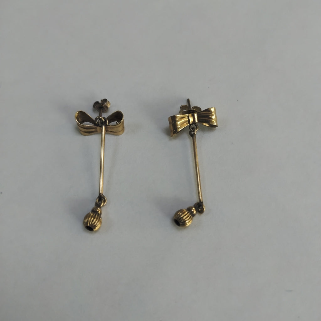 ARETES PAR ORO 14 K 3 GRMS (SEMINUEVO)
