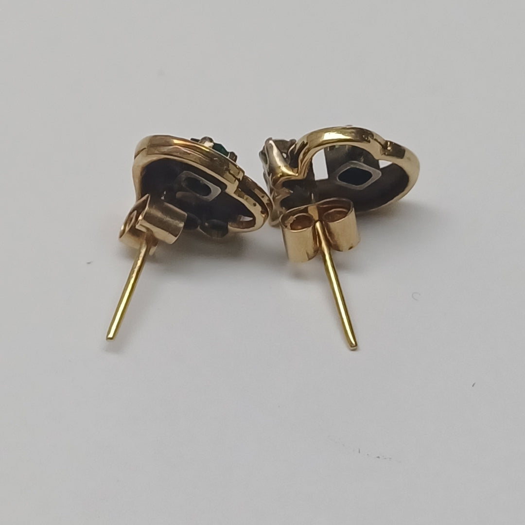 ARETES PAR ORO 14 K 3,70 GRMS (SEMINUEVO)
