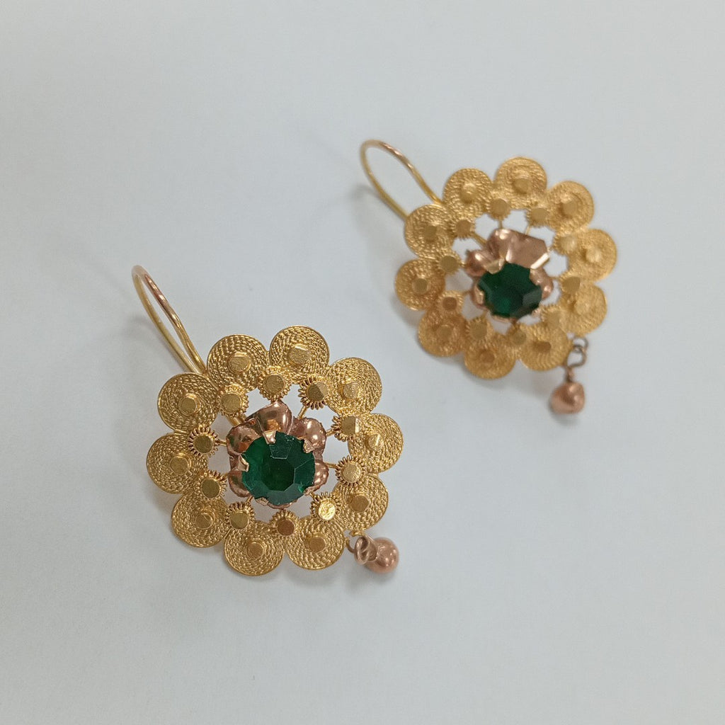 ARETES PAR ORO 8 K 6.4 GRMS (SEMINUEVO)
