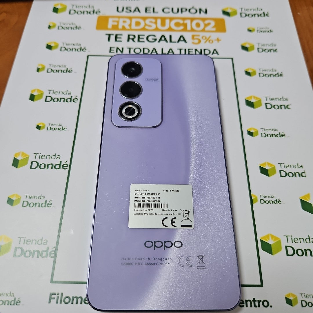 CELULAR OPPO  A80 5G CPH2639 (2024) 256 GB 8 GB RAM (SEMINUEVO)