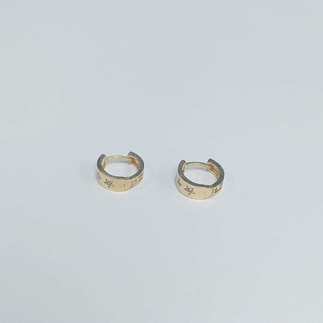 HUGGIES ORO 14K 2.6 (NUEVO)