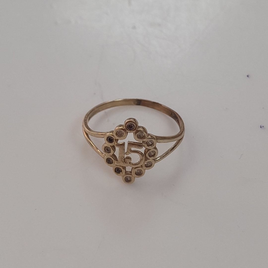 ANILLITO ORO 10 K 1 GRMS (SEMINUEVO)