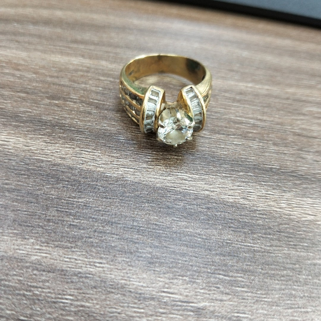 ANILLO ORO 14 K 8.3 GRMS (SEMINUEVO)