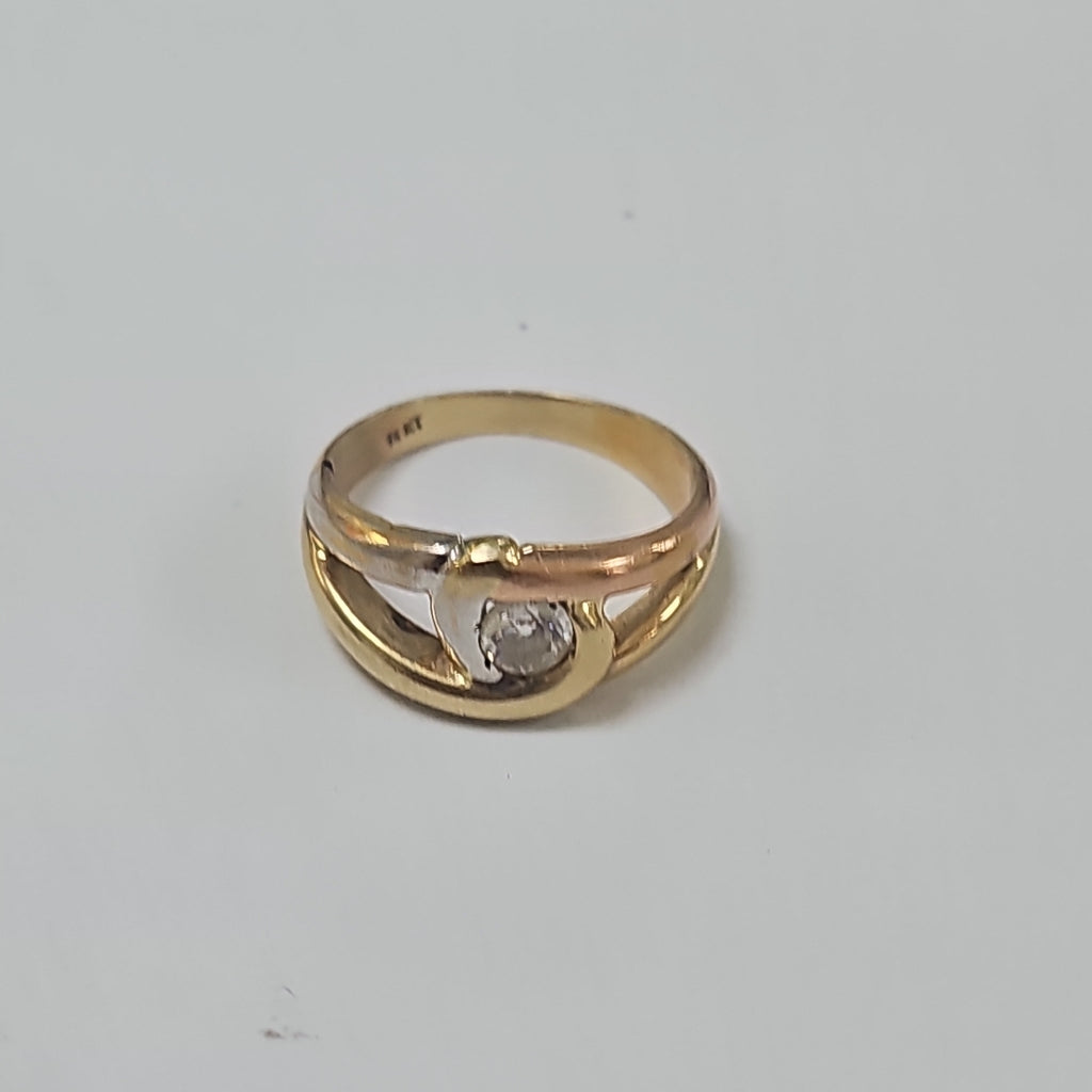 ANILLO ORO 14 K 5.5 GRMS (SEMINUEVO)