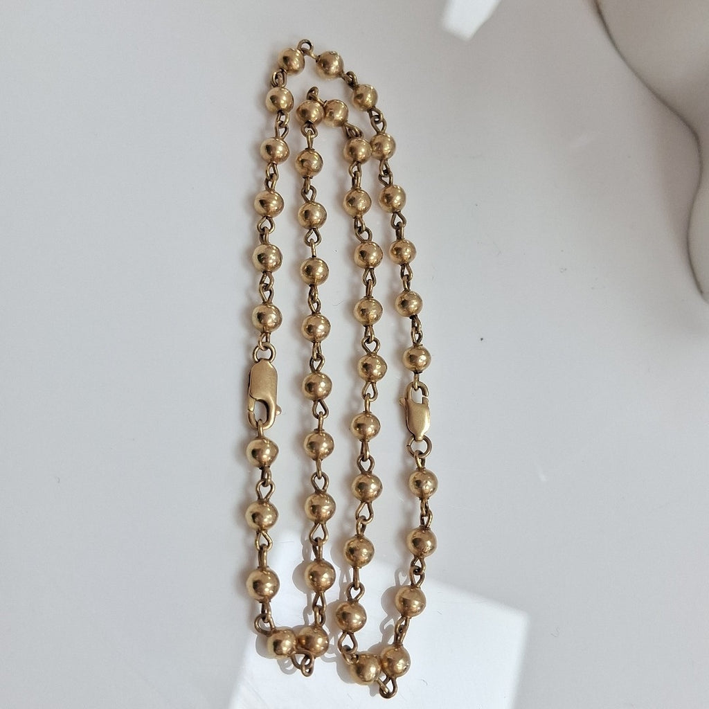 COLLAR ORO 14 K 10.4 GRMS (SEMINUEVO)