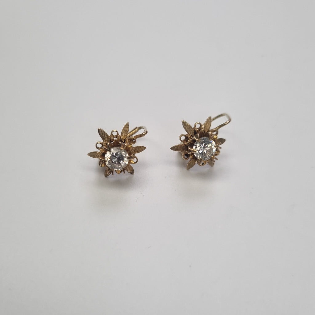 ARETES PAR ORO 10 K 3.8 GRMS (SEMINUEVO)