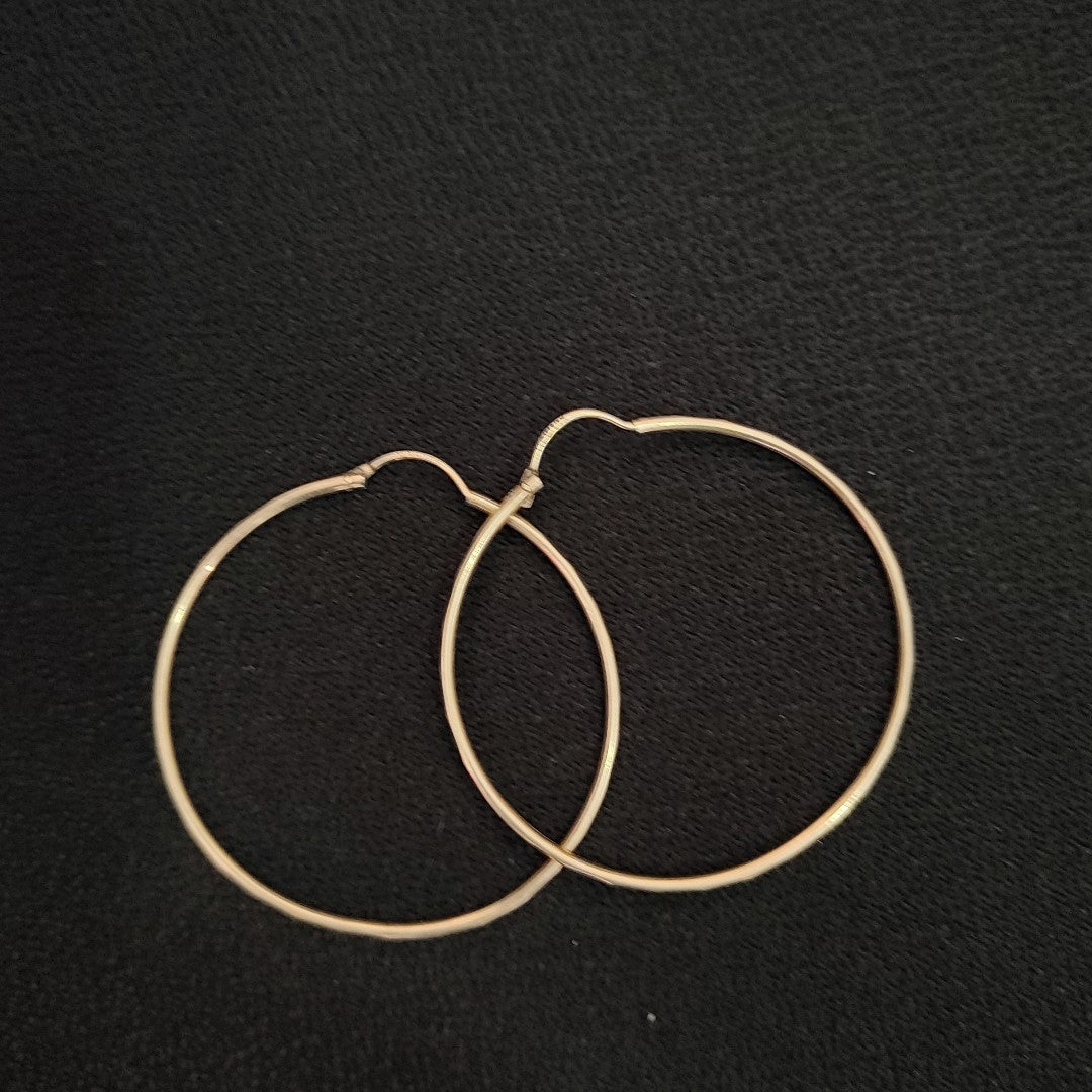 ARRACADAS PAR ORO 10 K 3.7 GRMS (SEMINUEVO)