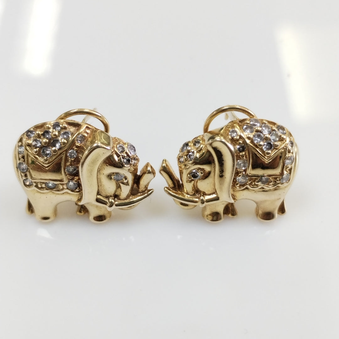 ARETES PAR ORO 10 K 4,50 GRMS (SEMINUEVO)