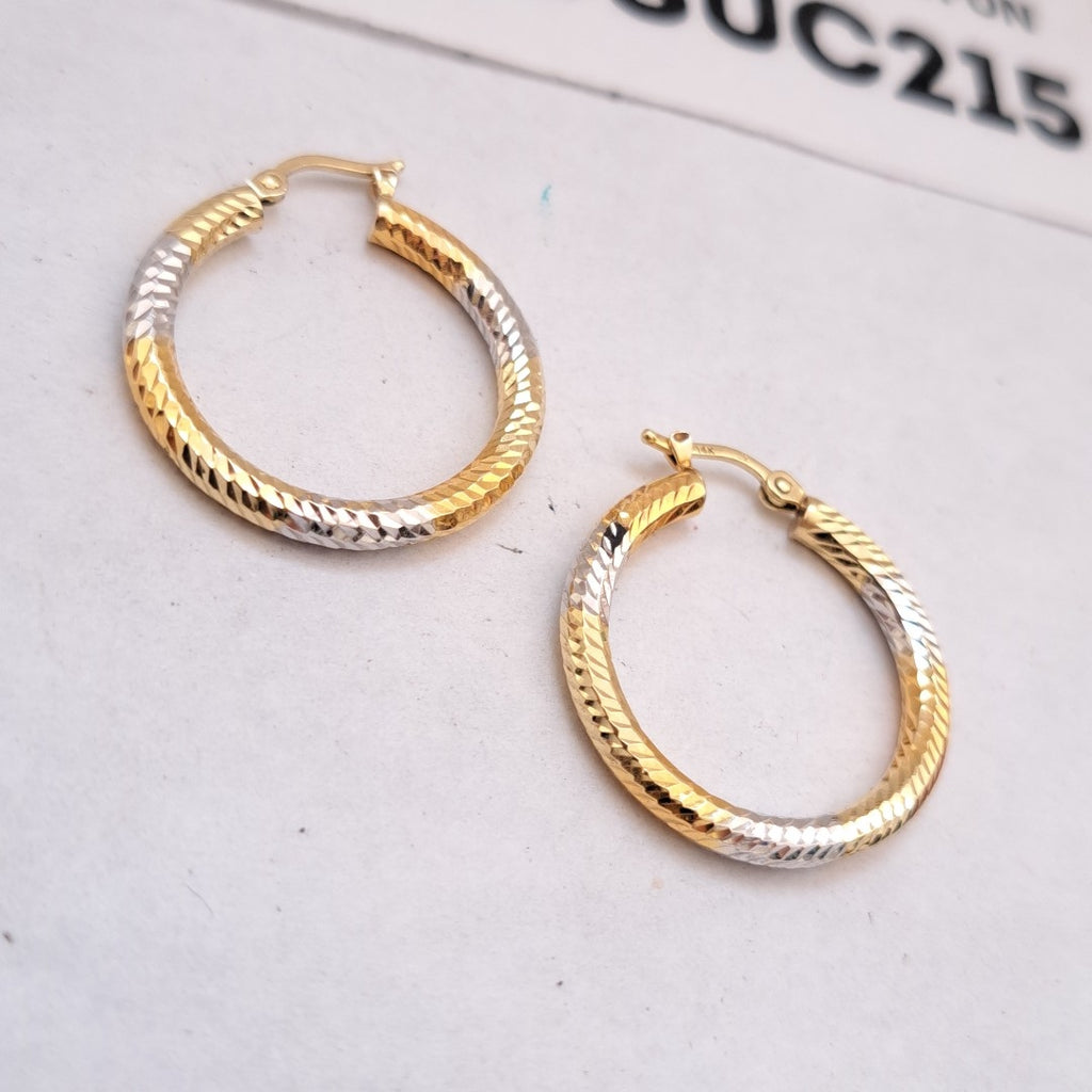 ARRACADAS PAR ORO 14 K 2,30 GRMS (SEMINUEVO)