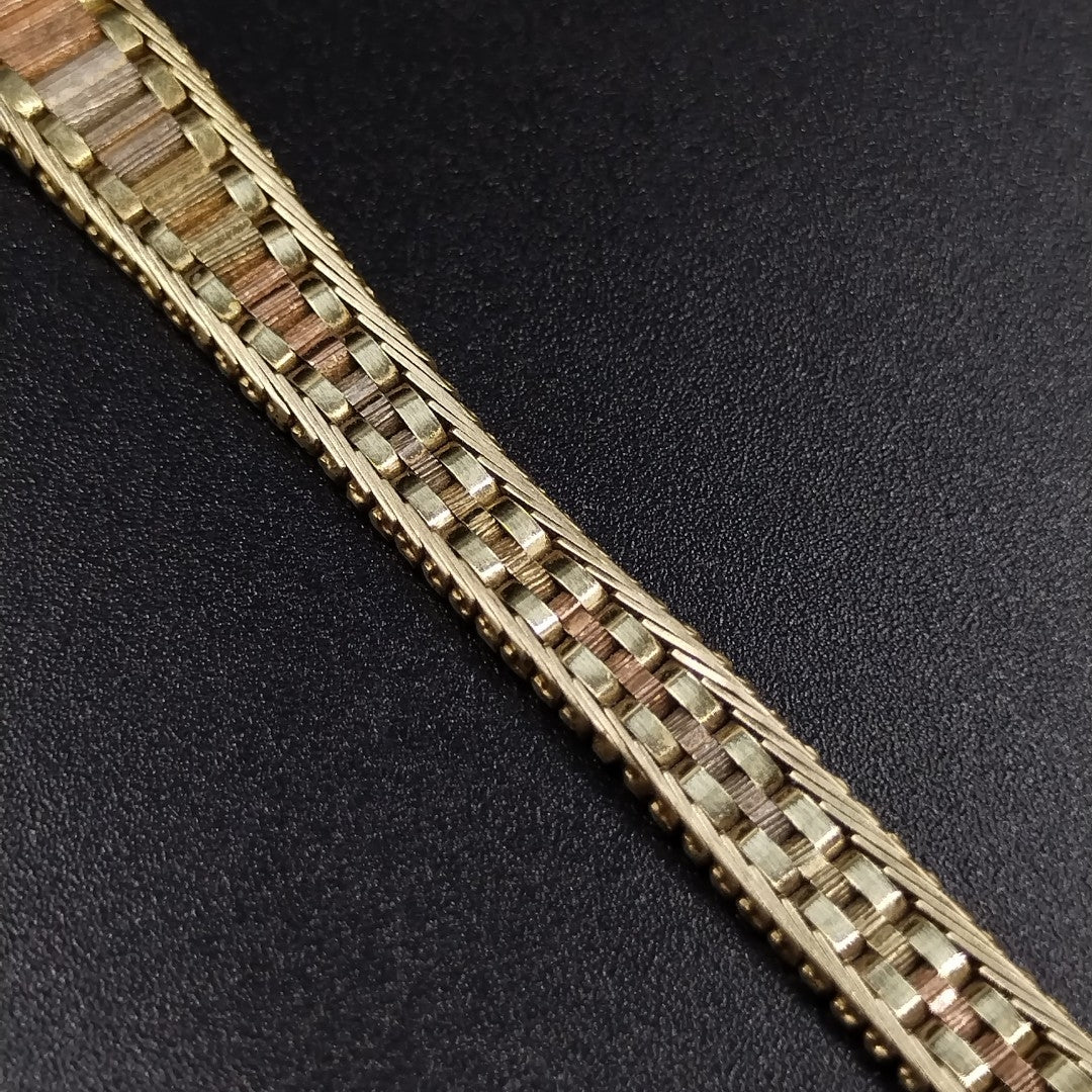 RELOJ CAJA Y PULSO ORO ORO 14 K 20.7 GRMS (SEMINUEVO)