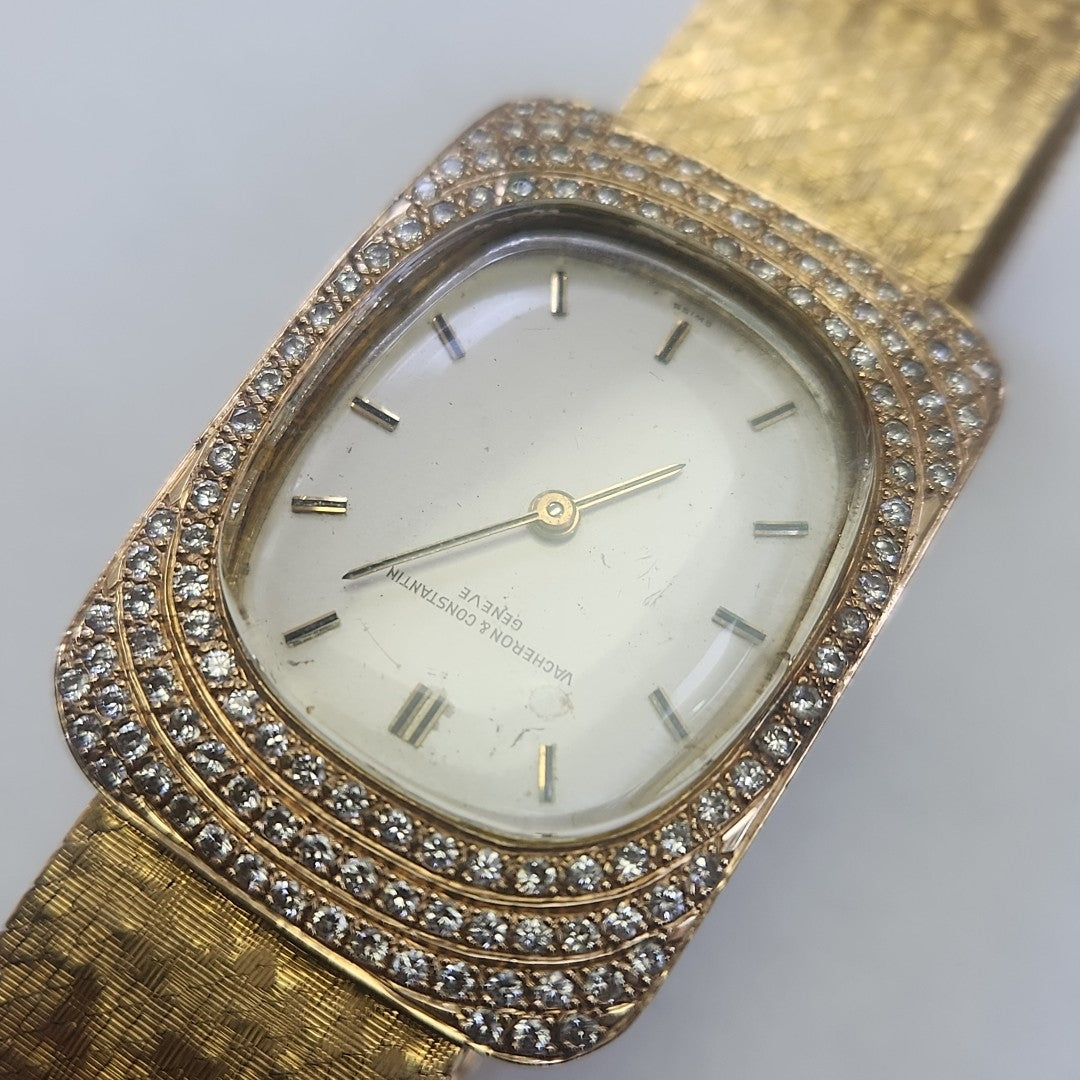 RELOJ CAJA Y PULSO ORO ORO 18 K 74.1 GRMS (SEMINUEVO)