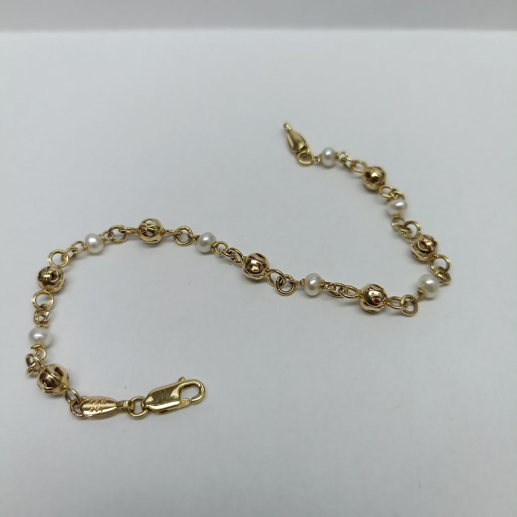 PULSERA ORO 14 K 4.3 GRMS (SEMINUEVO)