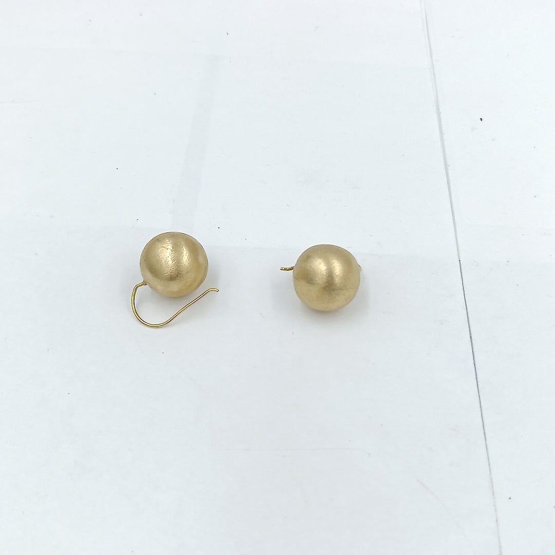 ARETES PAR ORO 10 K 3.3 GRMS (SEMINUEVO)