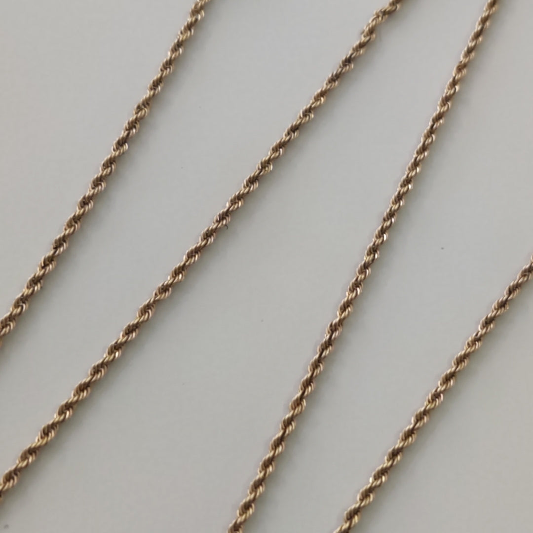 CADENA ORO 14 K 4.9 GRMS (SEMINUEVO)