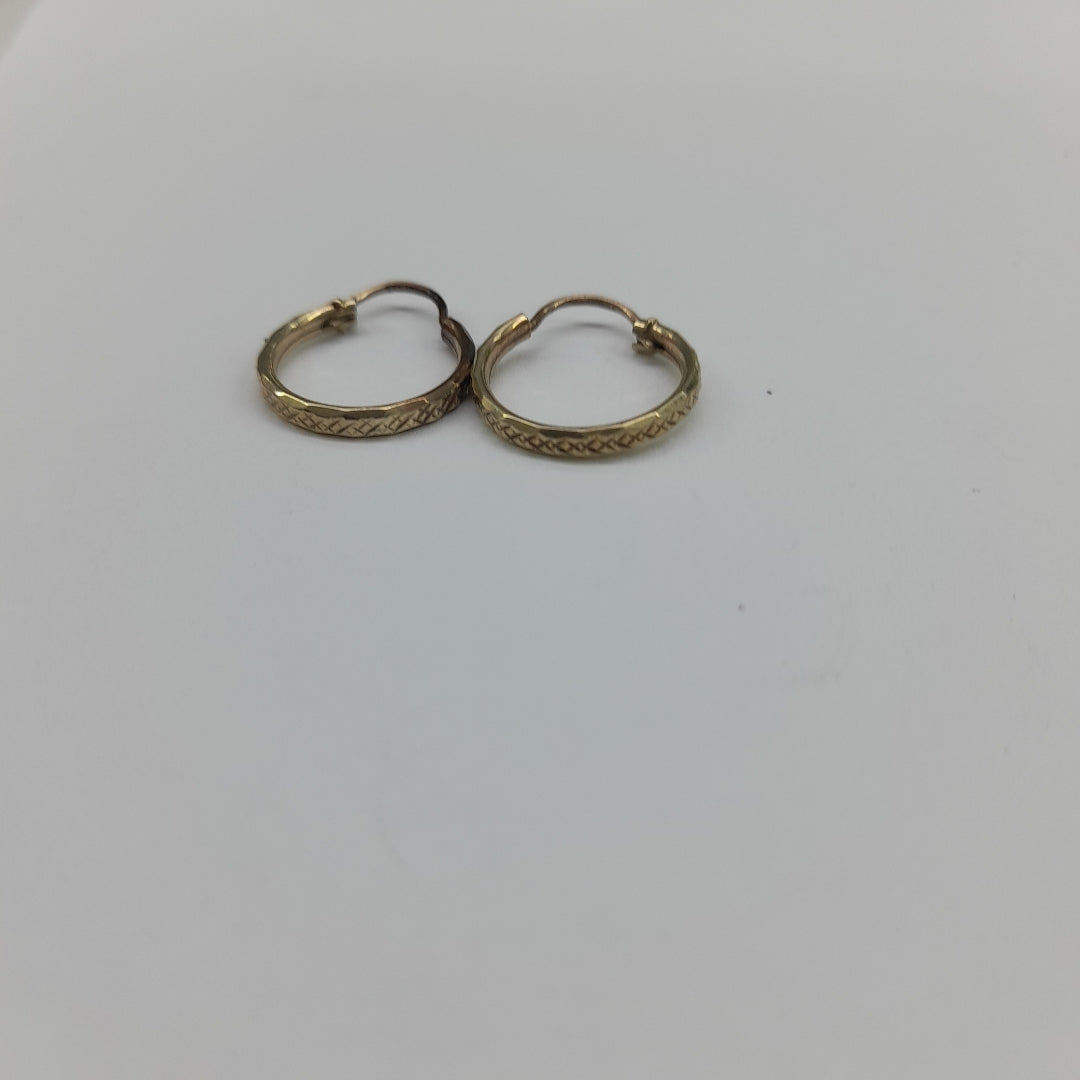ARRACADAS PAR ORO 10 K 0.9 GRMS (SEMINUEVO)