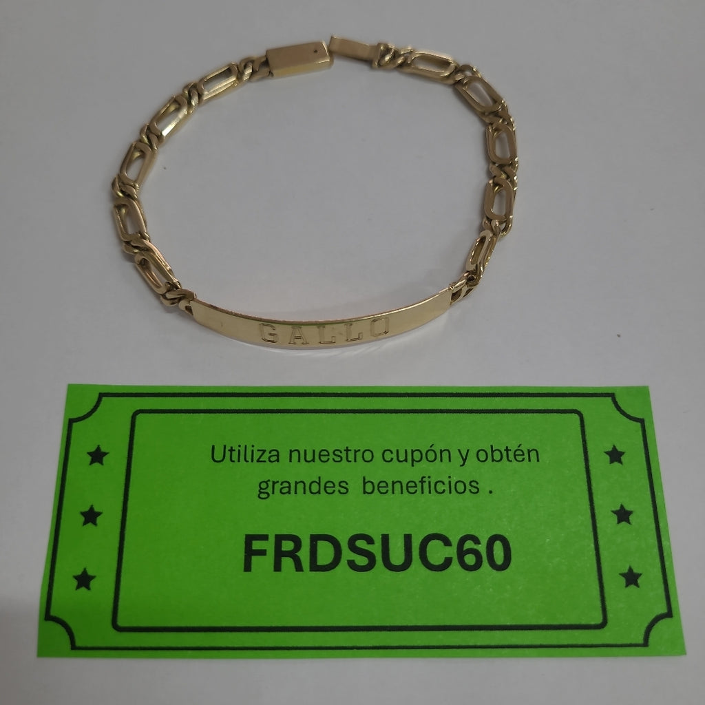ESCLAVA ORO 14 K 17.2 GRMS (SEMINUEVO)