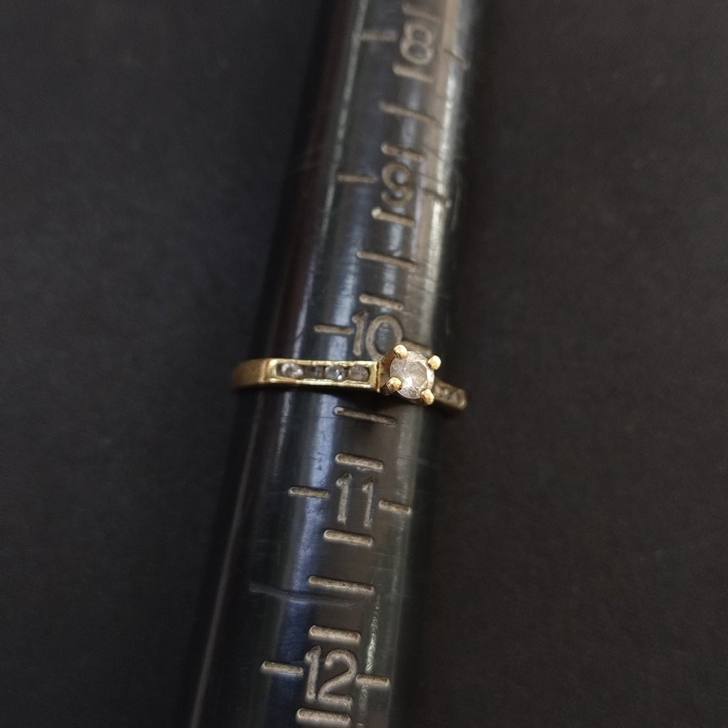 ANILLO ORO 10 K 2,50 GRMS (SEMINUEVO)