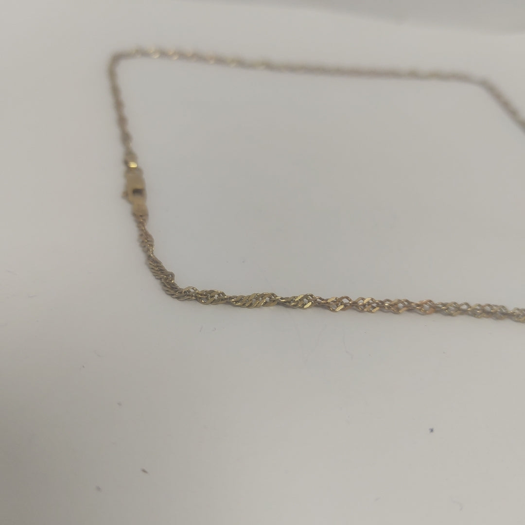 CADENA ORO COMBINADO 14 K 4.7 GRMS (SEMINUEVO)