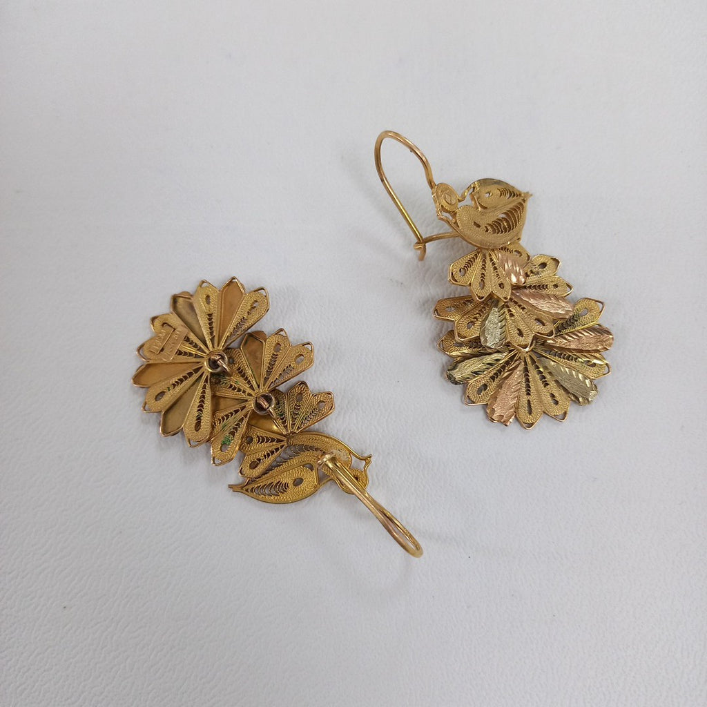 ARETES PAR ORO 8 K 7.3 GRMS (SEMINUEVO)