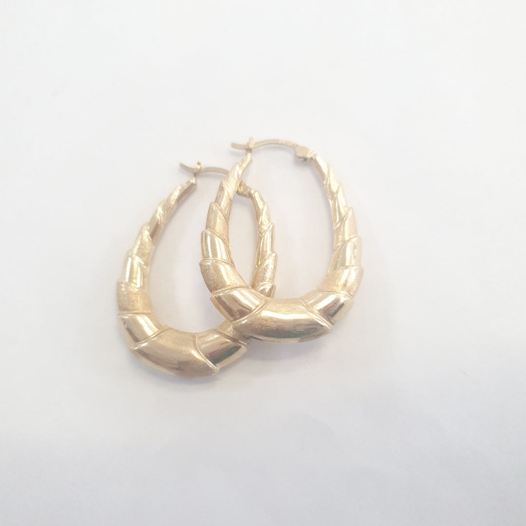 ARRACADAS PAR ORO 14 K 3.1 GRMS (SEMINUEVO)