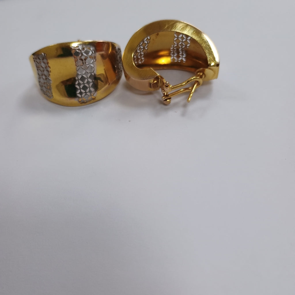 ARETES PAR ORO 8 K 5.9 GRMS (SEMINUEVO)