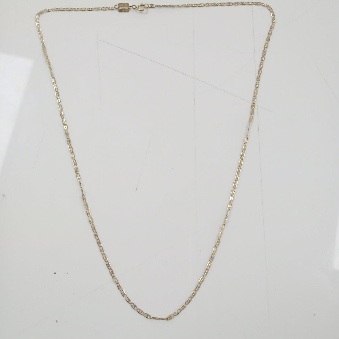 CADENA ORO 14 K 1.6 GRMS (SEMINUEVO)