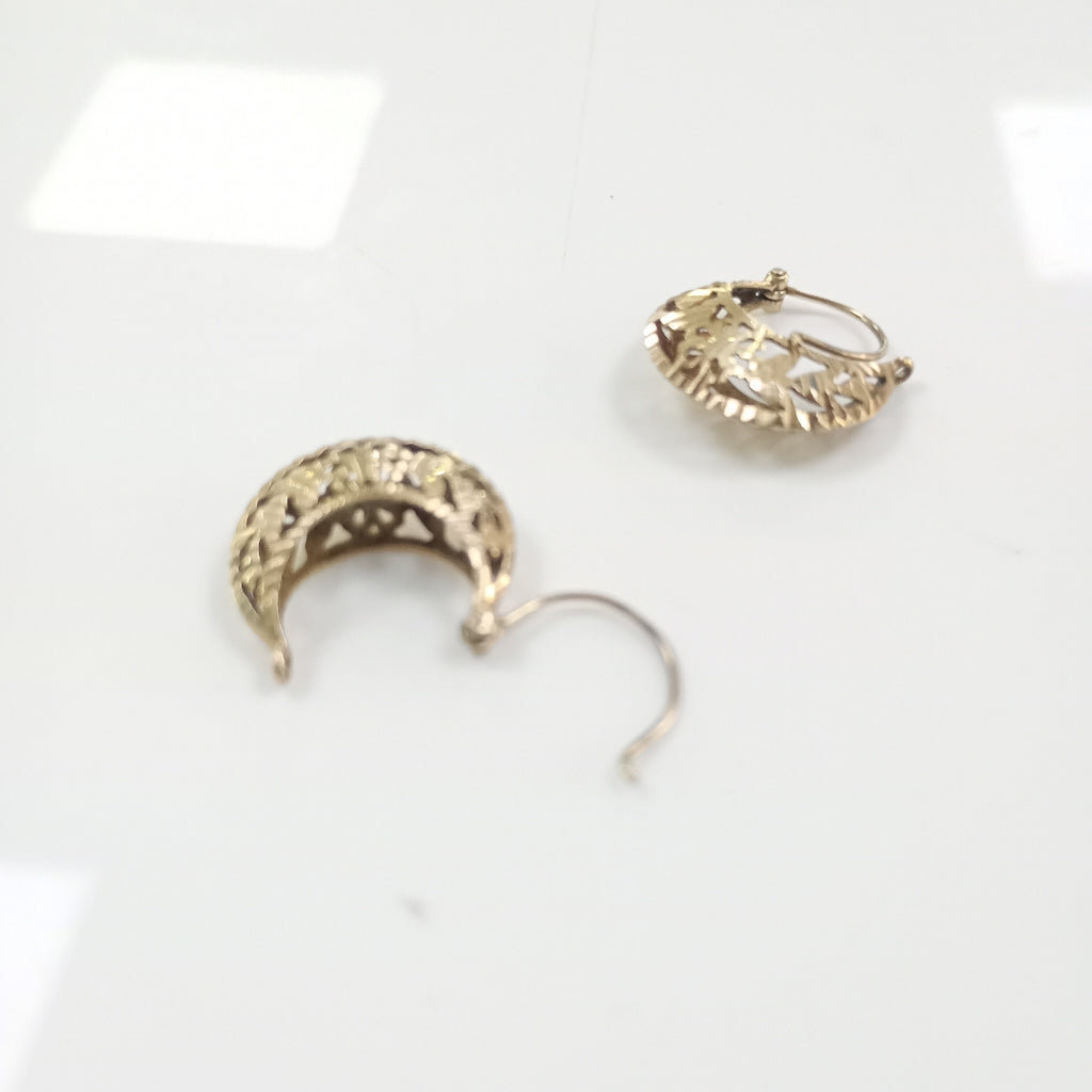 ARETES PAR ORO 10 K 2.1 GRMS (SEMINUEVO)