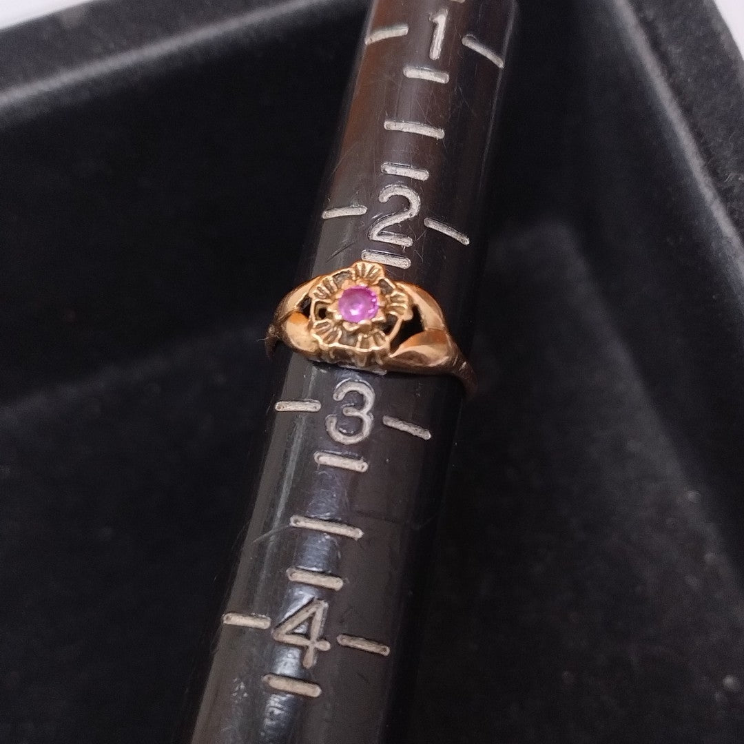 ANILLO ORO 14 K 1,30 GRMS (SEMINUEVO)
