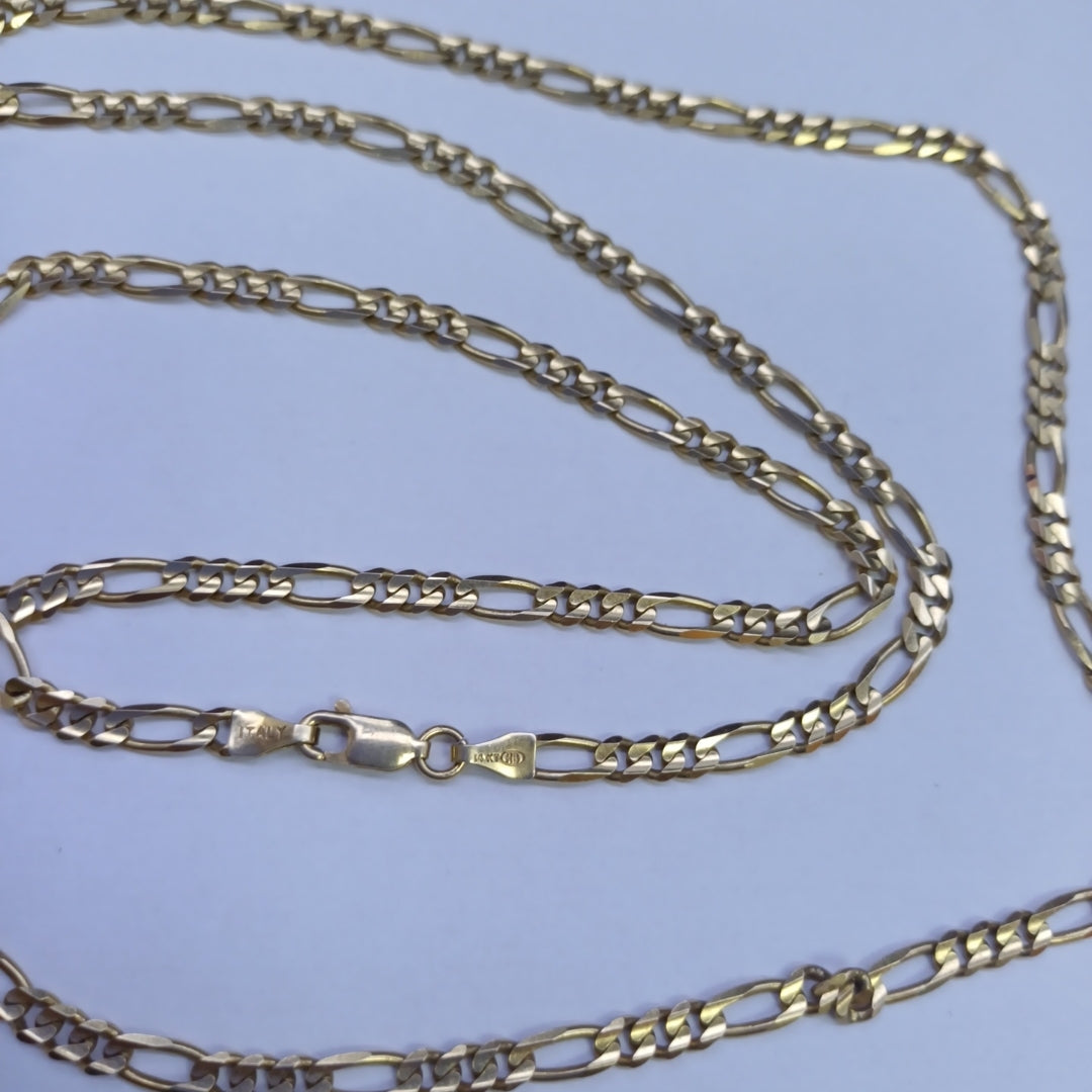 CADENA ORO 14 K 16.2 GRMS (SEMINUEVO)