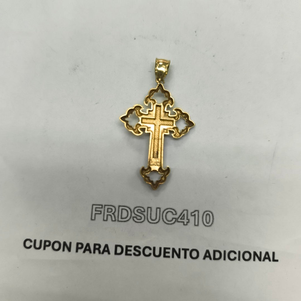 CRUCIFIJO ORO 10 K 3.2 GRMS (SEMINUEVO)