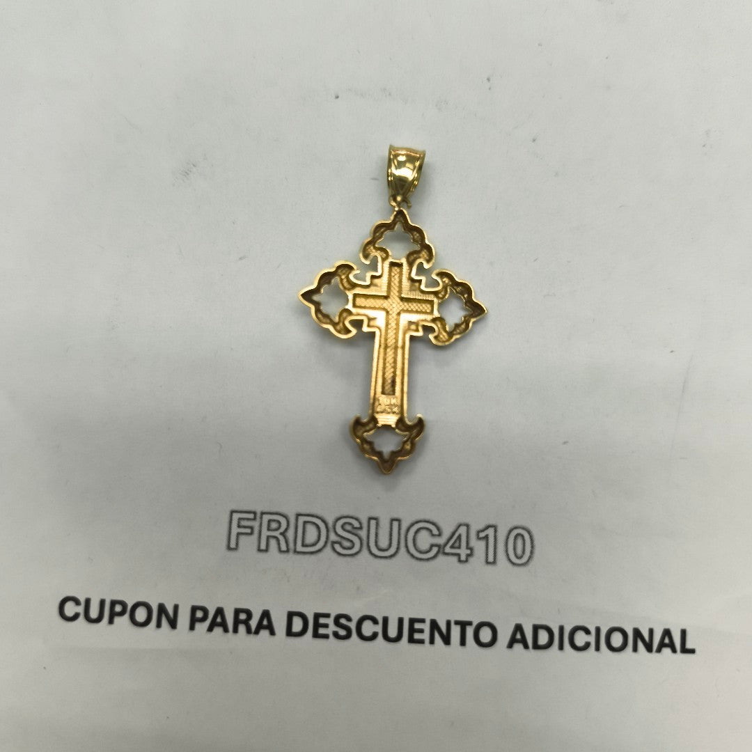 CRUCIFIJO ORO 10 K 3.2 GRMS (SEMINUEVO)