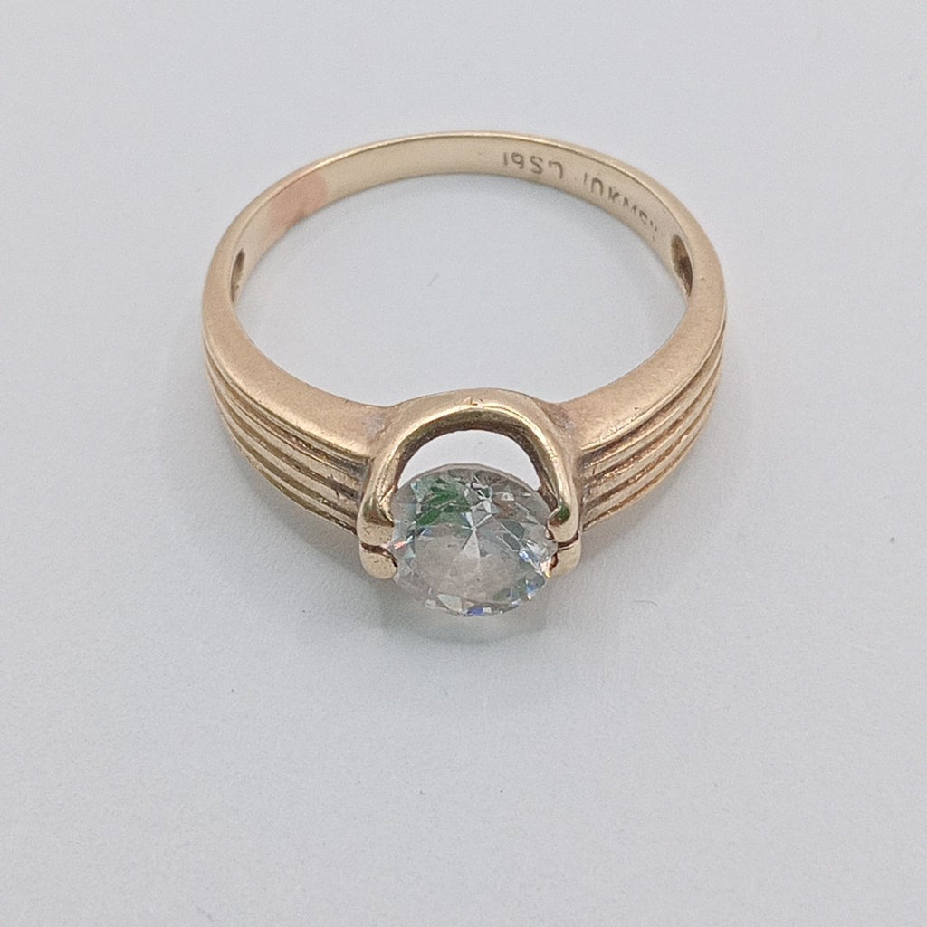 ANILLO ORO 10 K 3.1 GRMS (SEMINUEVO)