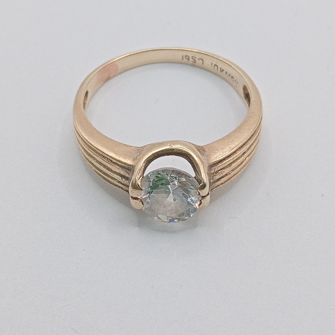 ANILLO ORO 10 K 3.1 GRMS (SEMINUEVO)