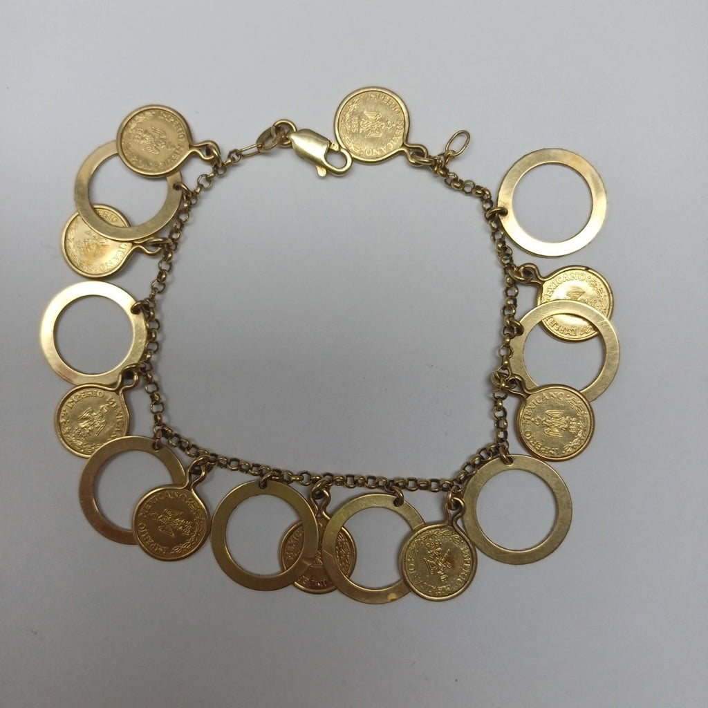 PULSERA ORO 14 K 8 GRMS (SEMINUEVO)