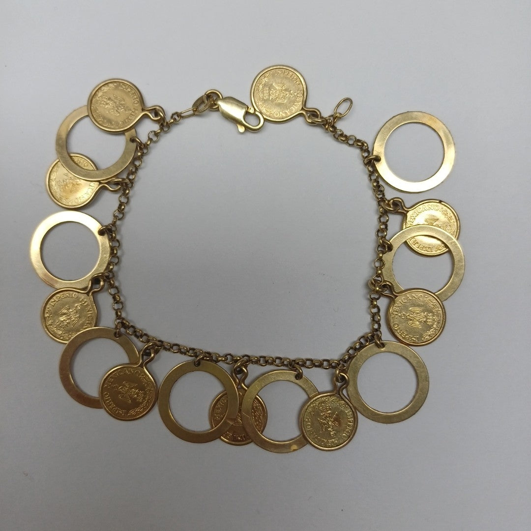 PULSERA ORO 14 K 8 GRMS (SEMINUEVO)