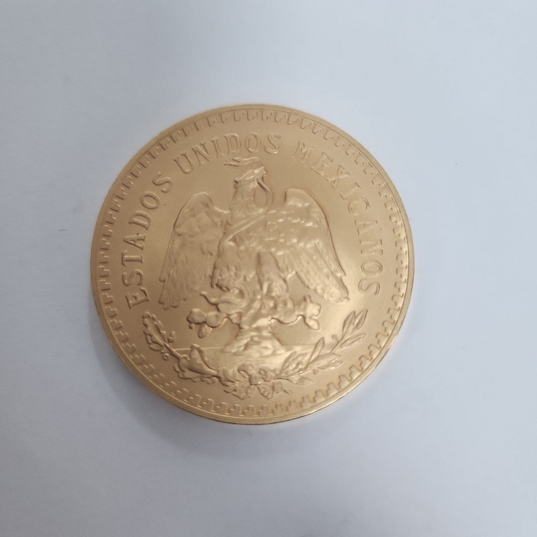 K1 41.6 GRMS 21 K IDENTIFICACIÓN MONEDA NOMINATIVA MONEDAS PESOS 50 PESO (SEMINUEVO)