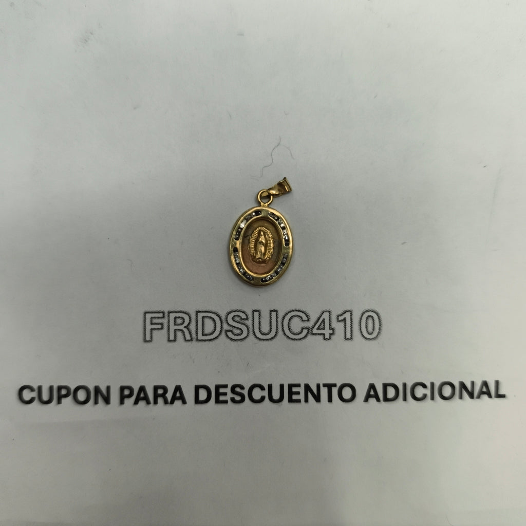 MEDALLA RELIGIOSA ORO 10 K 1,00 GRMS (SEMINUEVO)
