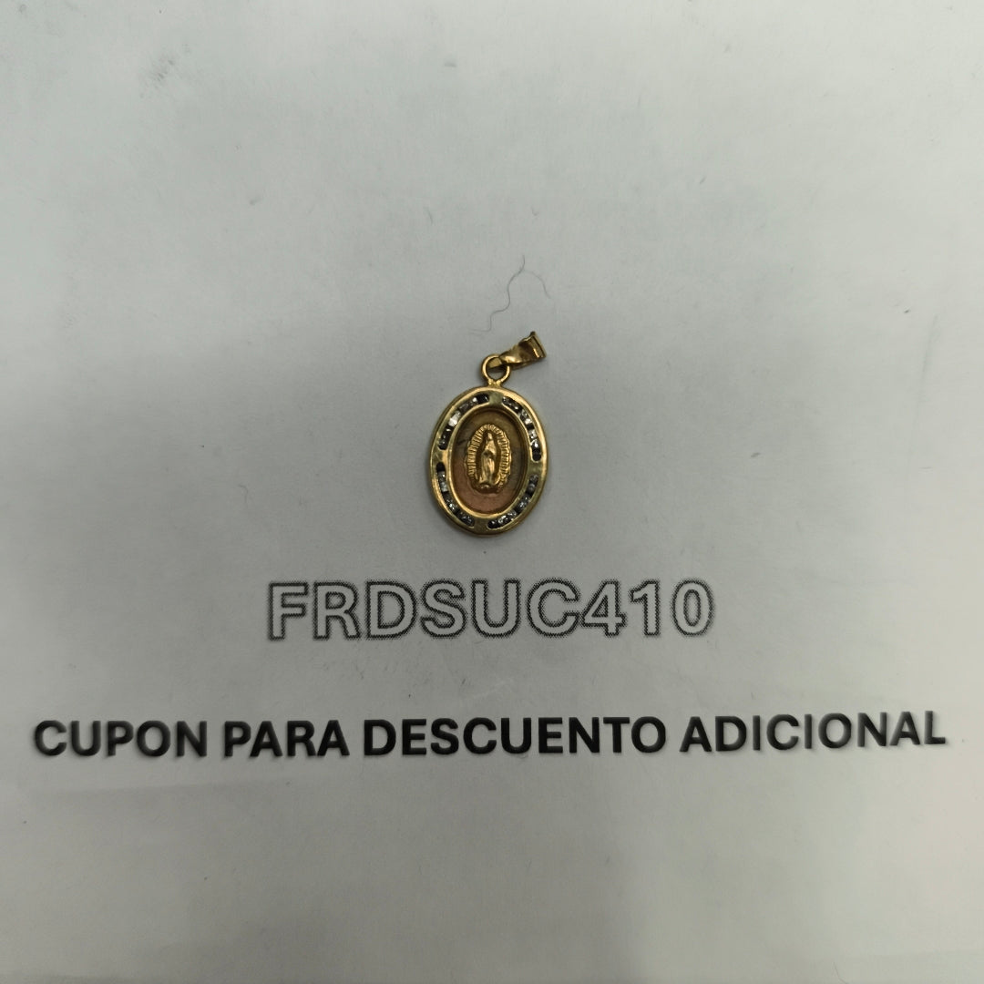 MEDALLA RELIGIOSA ORO 10 K 1,00 GRMS (SEMINUEVO)