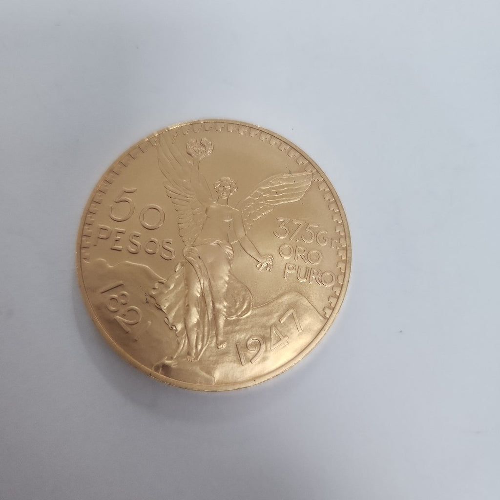 K1 41.6 GRMS 21 K IDENTIFICACIÓN MONEDA NOMINATIVA MONEDAS PESOS 50 PESO (SEMINUEVO)