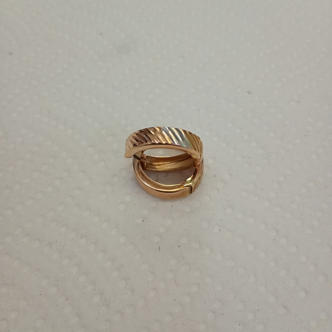 ARRACADAS PAR ORO 14 K 2,40 GRMS (SEMINUEVO)